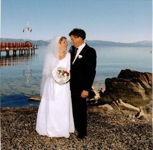 Our wedding at Tahoe